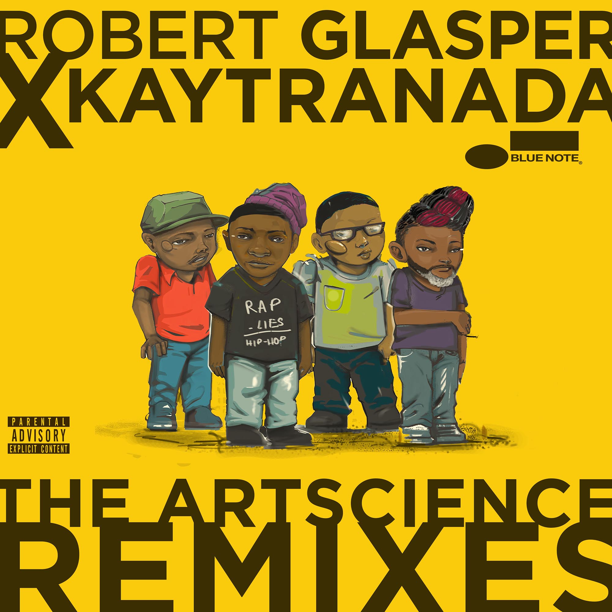 Robert Glasper x Kaytranada_TheArtScienceRemixes_cover