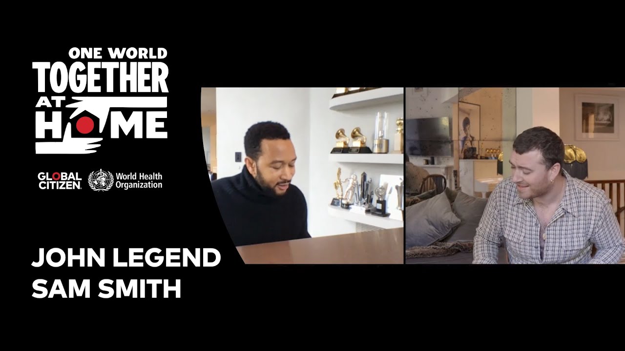 One World: Together At Home sam smith john legend